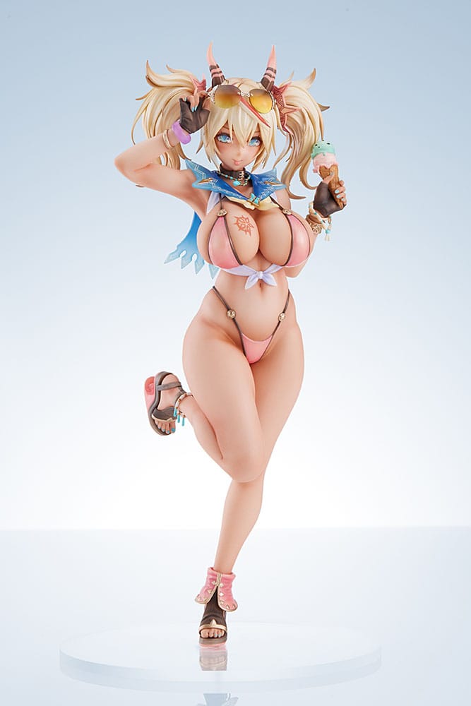 Idola Phantasy Star Saga PVC Statue 1/7 Summer Innocent Gene Chaos 27 cm