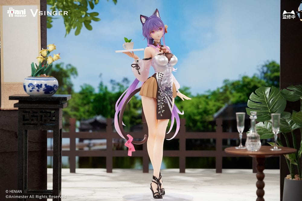VSinger Luo Tianyi & Mo Qingxian Statue 1/7 Mo Qingxian Tea Time Melody Ver. 26 cm