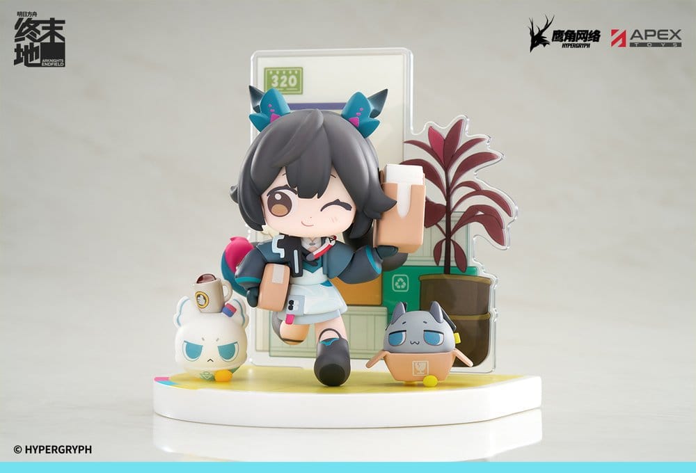 Arknights Cuties Series PVC Figure Endfield Chen Qianyu 12 cm