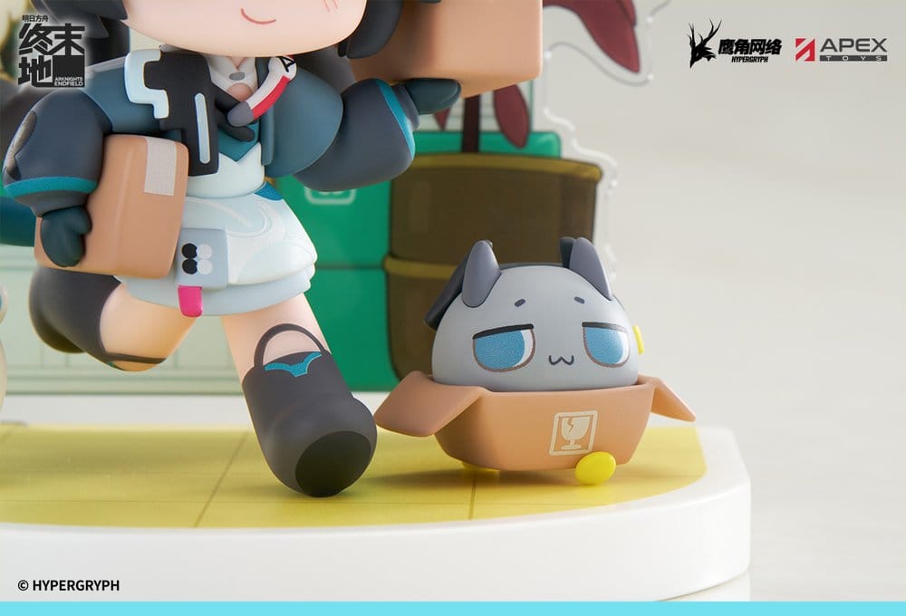 Arknights Cuties Series PVC Figure Endfield Chen Qianyu 12 cm