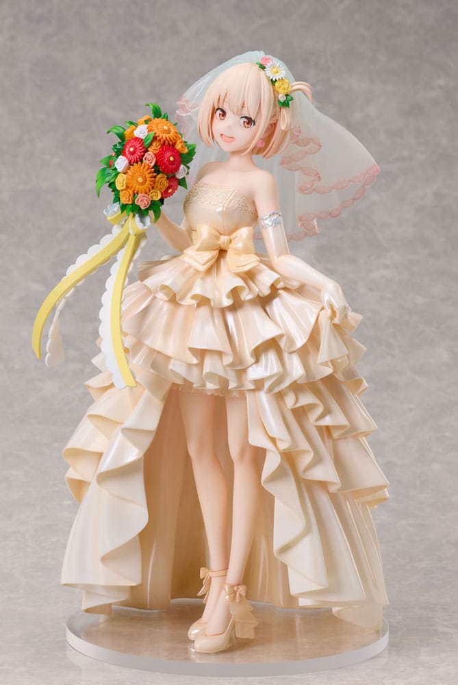 Lycoris Recoil PVC Statue 1/7 Chisato Nishikigi Wedding dress Ver. 26 cm