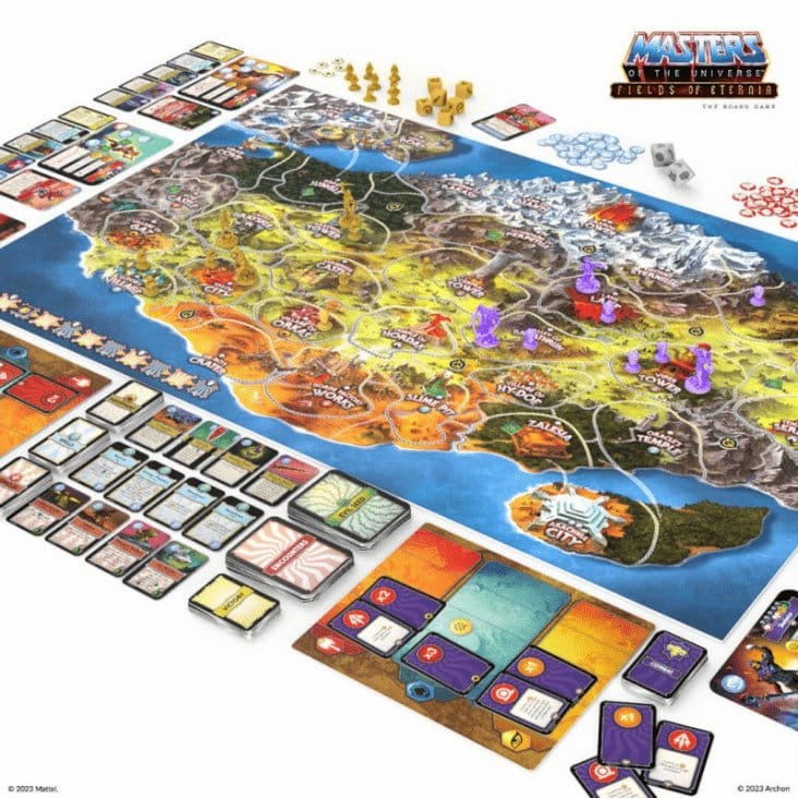 Masters of the Universe Board Game Fields of Eternia *English Version*