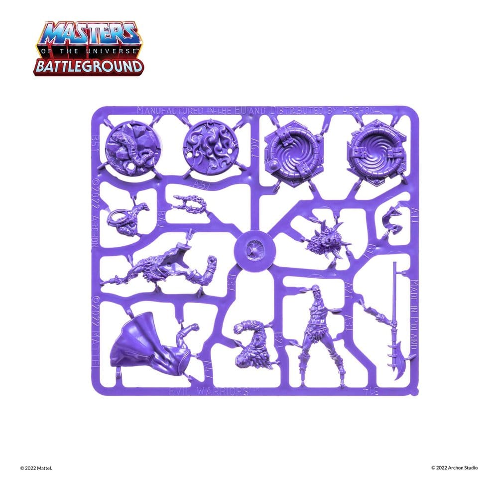 Masters of the Universe: Battleground Miniatures Game Wave 1: Evil Warriors Faction *Spanish Version*