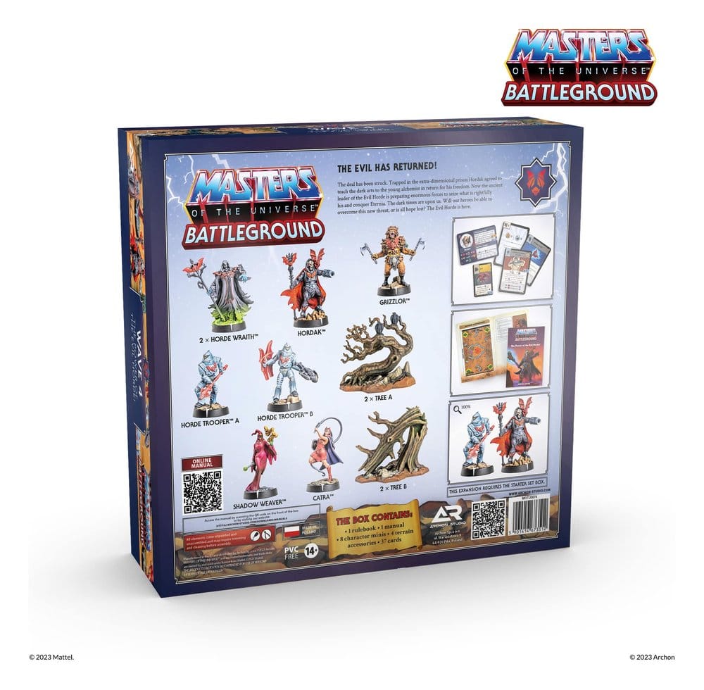 Masters of the Universe: Battleground Miniatures Game Wave 4: The Power of the Evil Horde *German Version*