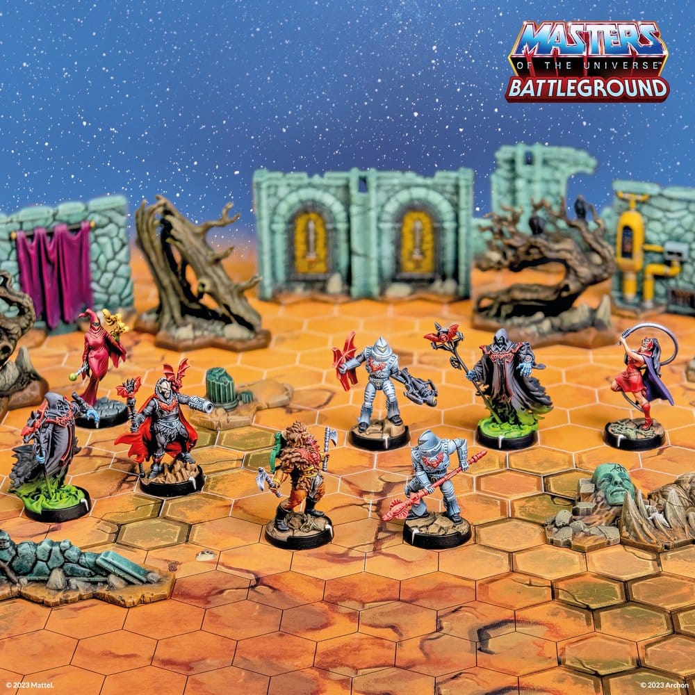 Masters of the Universe: Battleground Miniatures Game Wave 4: The Power of the Evil Horde *German Version*