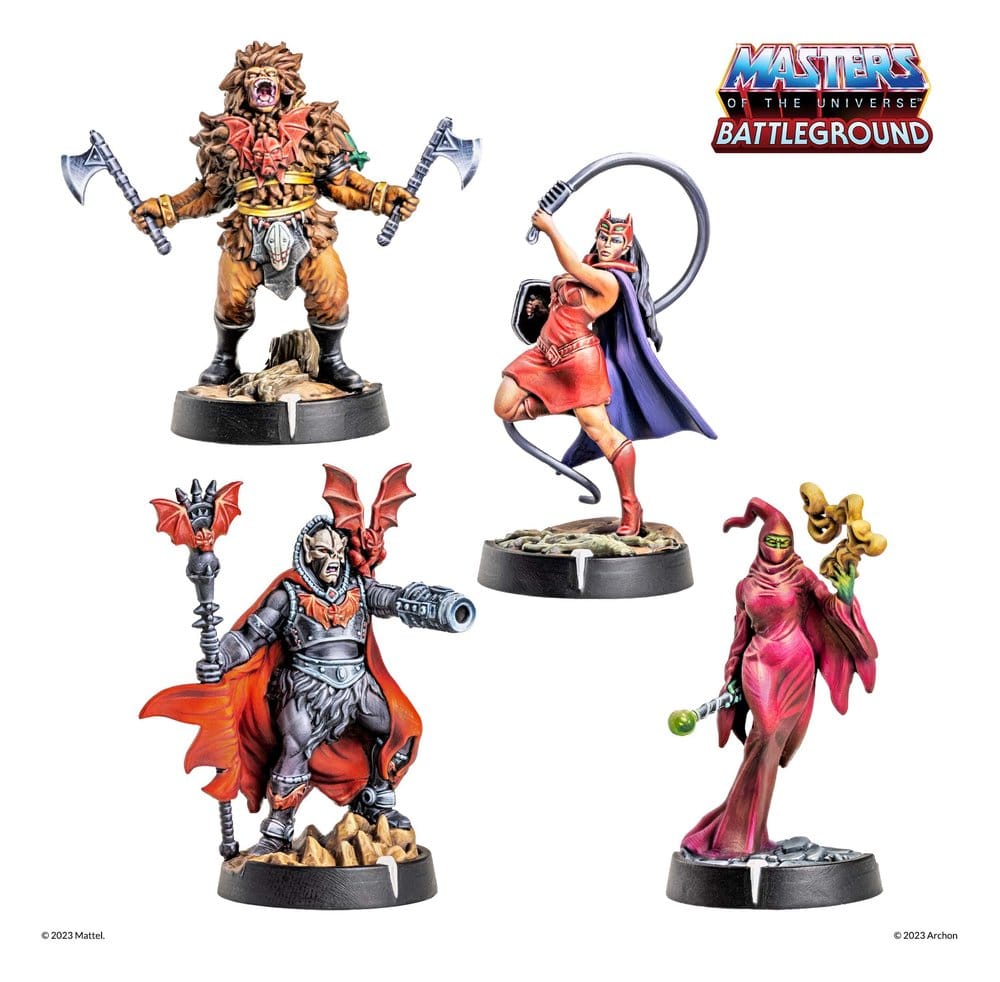 Masters of the Universe: Battleground Miniatures Game Wave 4: The Power of the Evil Horde *German Version*