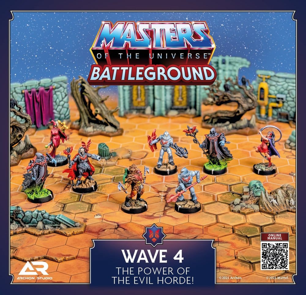 Masters of the Universe: Battleground Miniatures Game Wave 4: The Power of the Evil Horde *Spanish Version*