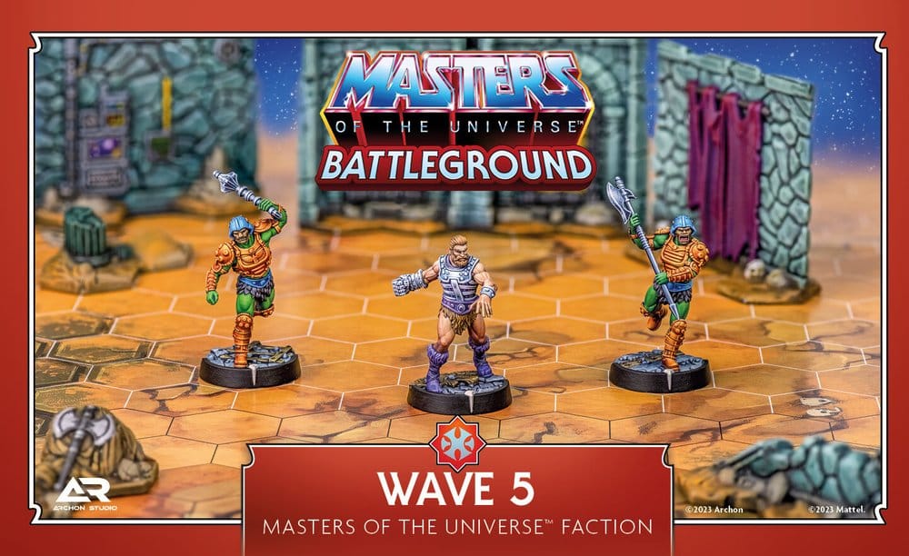Masters of the Universe: Battleground Miniatures Game Wave 5: Masters of the Universe Faction *Italian Version*