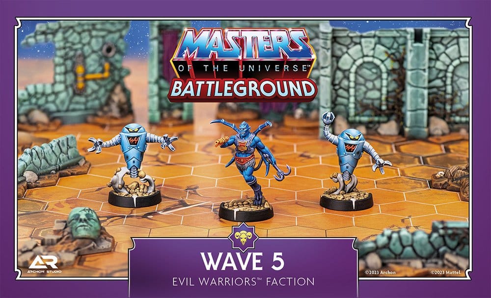 Masters of the Universe: Battleground Miniatures Game Wave 5: Evil Warriors Faction *Italian Version*