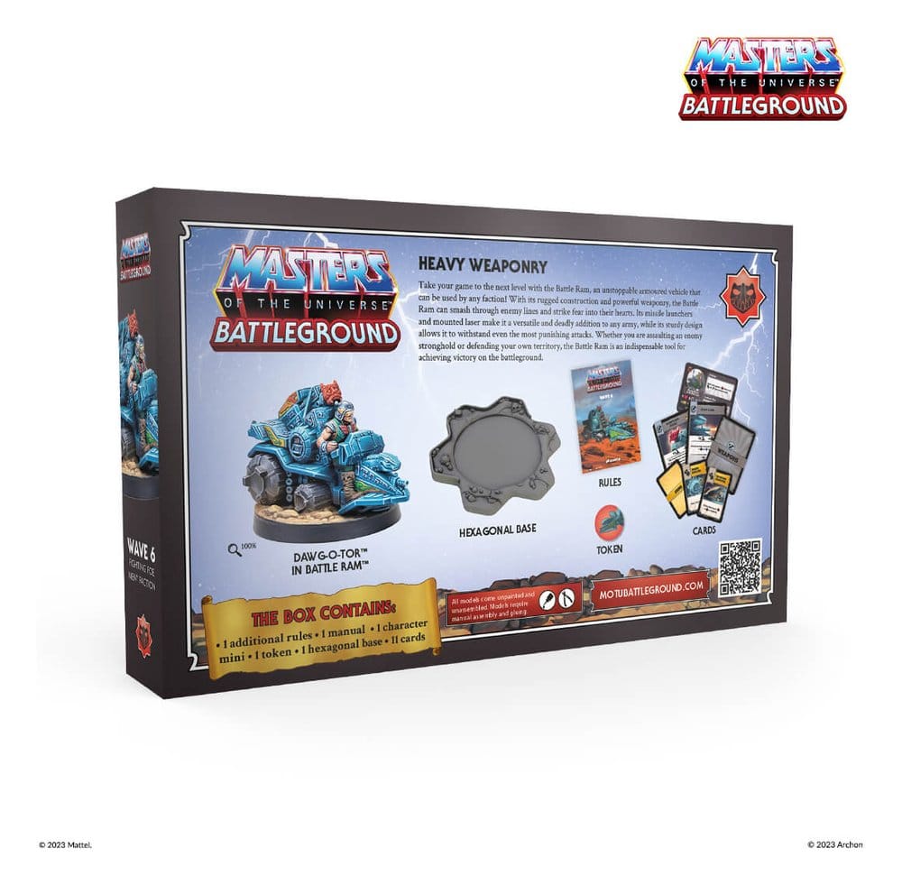 Masters of the Universe: Battleground Miniatures Game Wave 6: Fighting Foe Men Faction *French Version*
