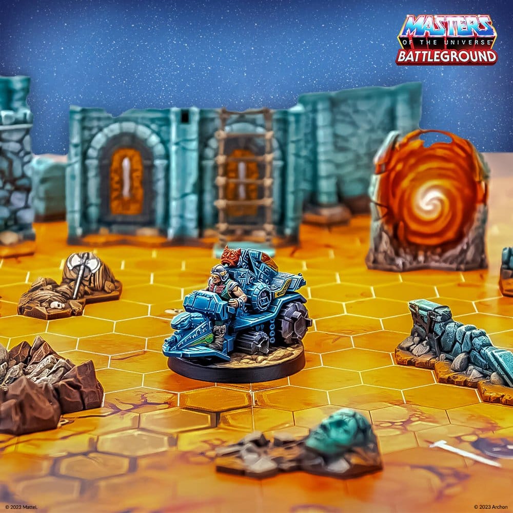 Masters of the Universe: Battleground Miniatures Game Wave 6: Fighting Foe Men Faction *Italian Version*