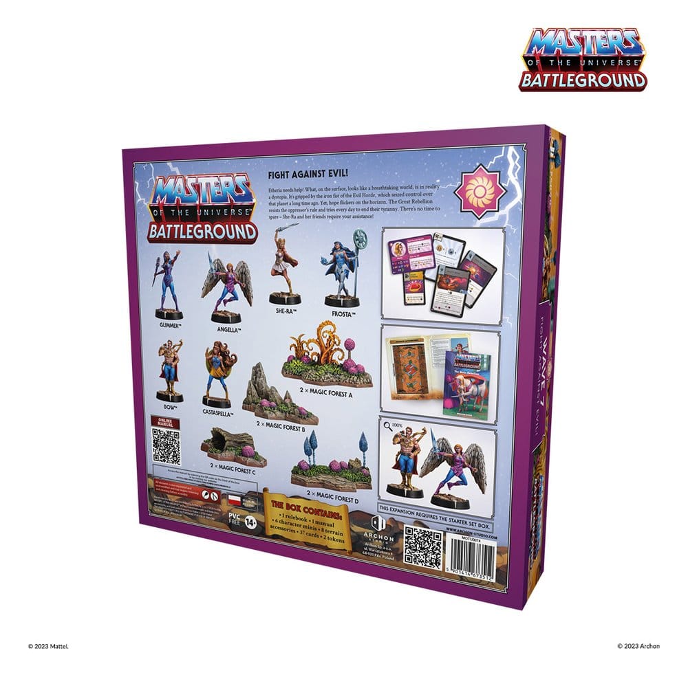 Masters of the Universe: Battleground Miniatures Game Wave 7: The Great Rebellion *Spanish Version*
