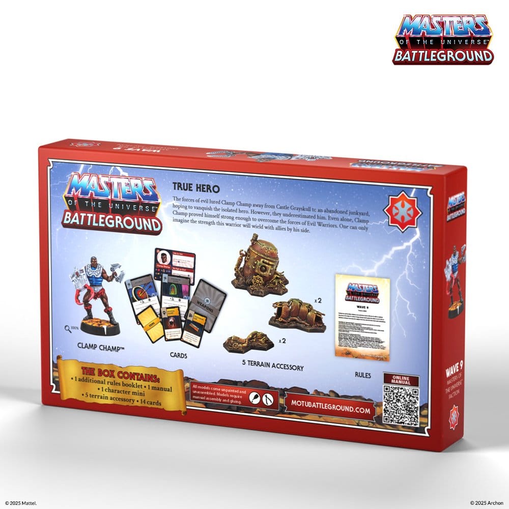 Masters of the Universe: Battleground Miniatures Game Wave 9: Masters of the Universe Faction *French Version*