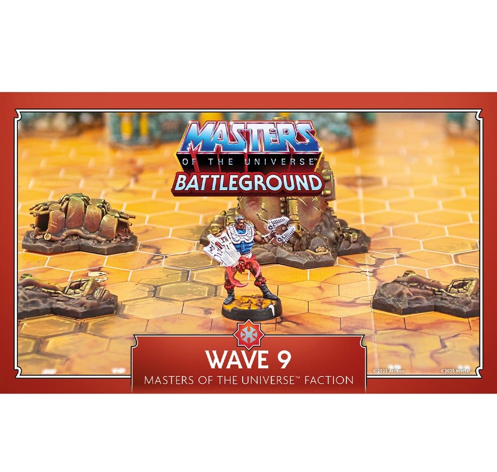 Masters of the Universe: Battleground Miniatures Game Wave 9: Masters of the Universe Faction *Italian Version*