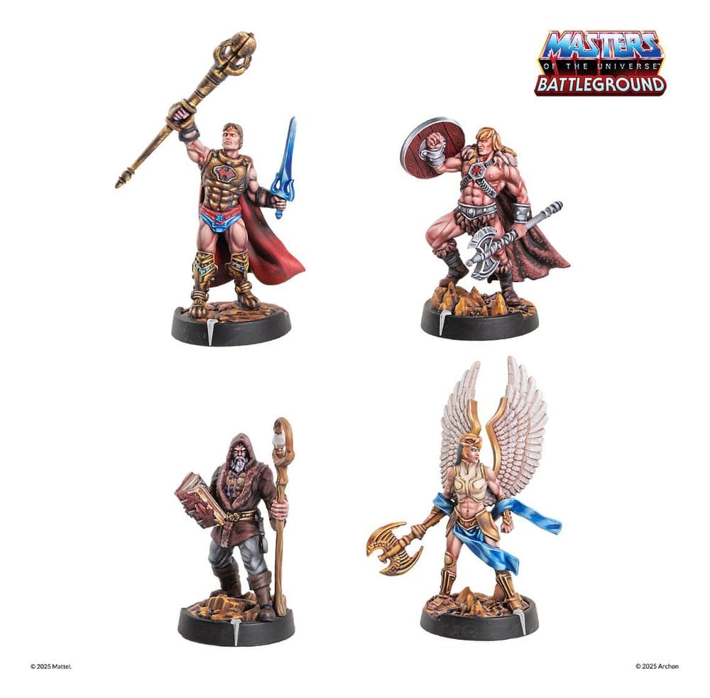 Masters of the Universe: Battleground Miniatures Game Wave 10: Preternian Heroes Faction *German Version*