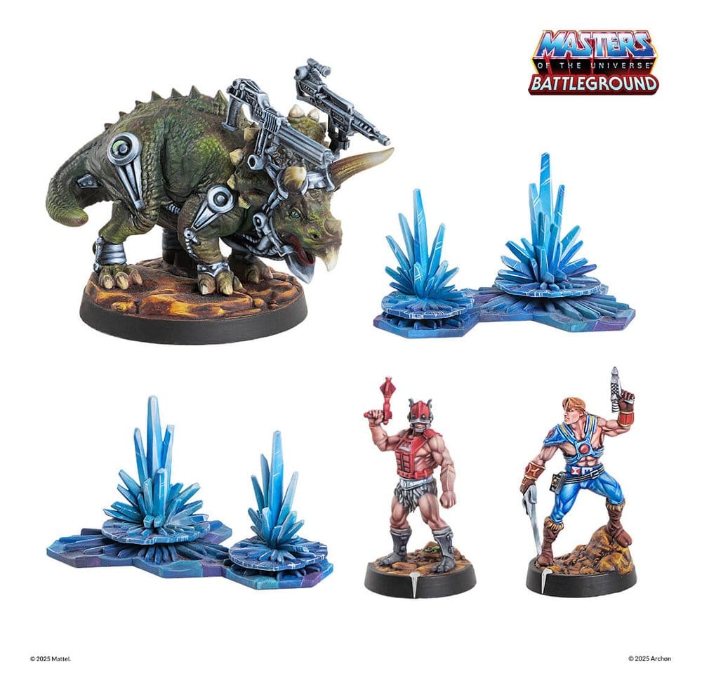 Masters of the Universe: Battleground Miniatures Game Wave 10: Preternian Heroes Faction *French Version*