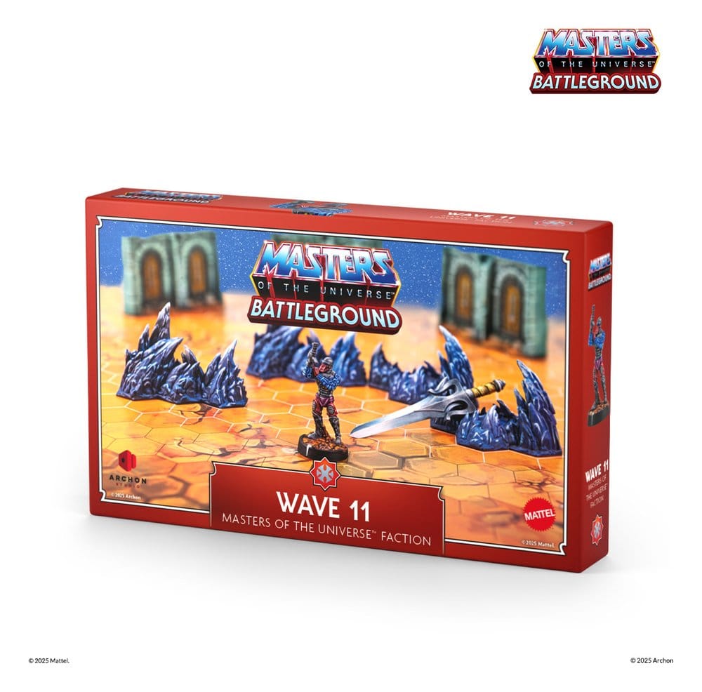 Masters of the Universe: Battleground Miniatures Game Wave 11: MOTU faction (Roboto) *Spanish Version*