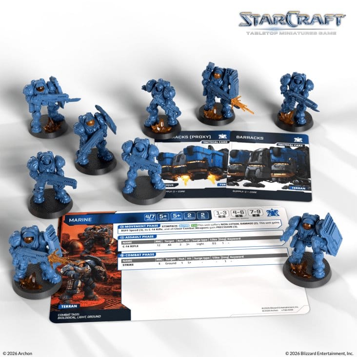 StarCraft TMG Expansion Set Terran: Marine