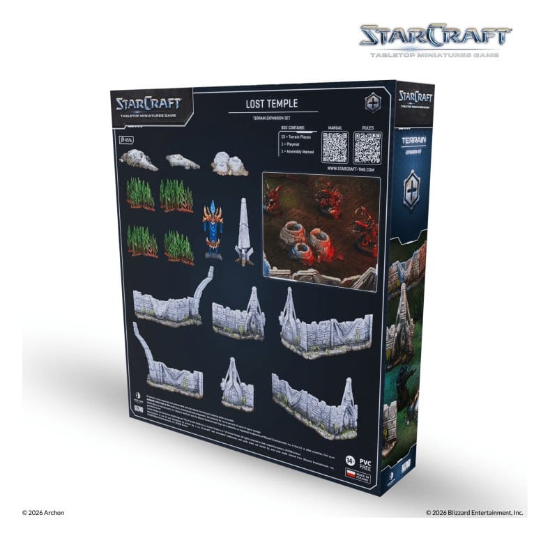 StarCraft TMG Expansion Set Terrain: Lost Temple