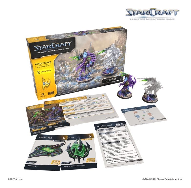 StarCraft TMG Hero Expansion Set Protoss: Zeratul