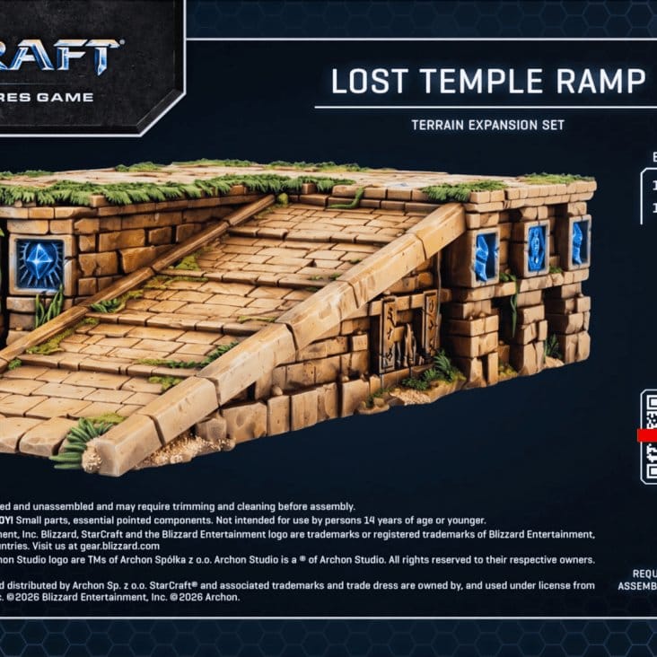 StarCraft TMG Expansion Set Terrain: Lost Temple Ramp