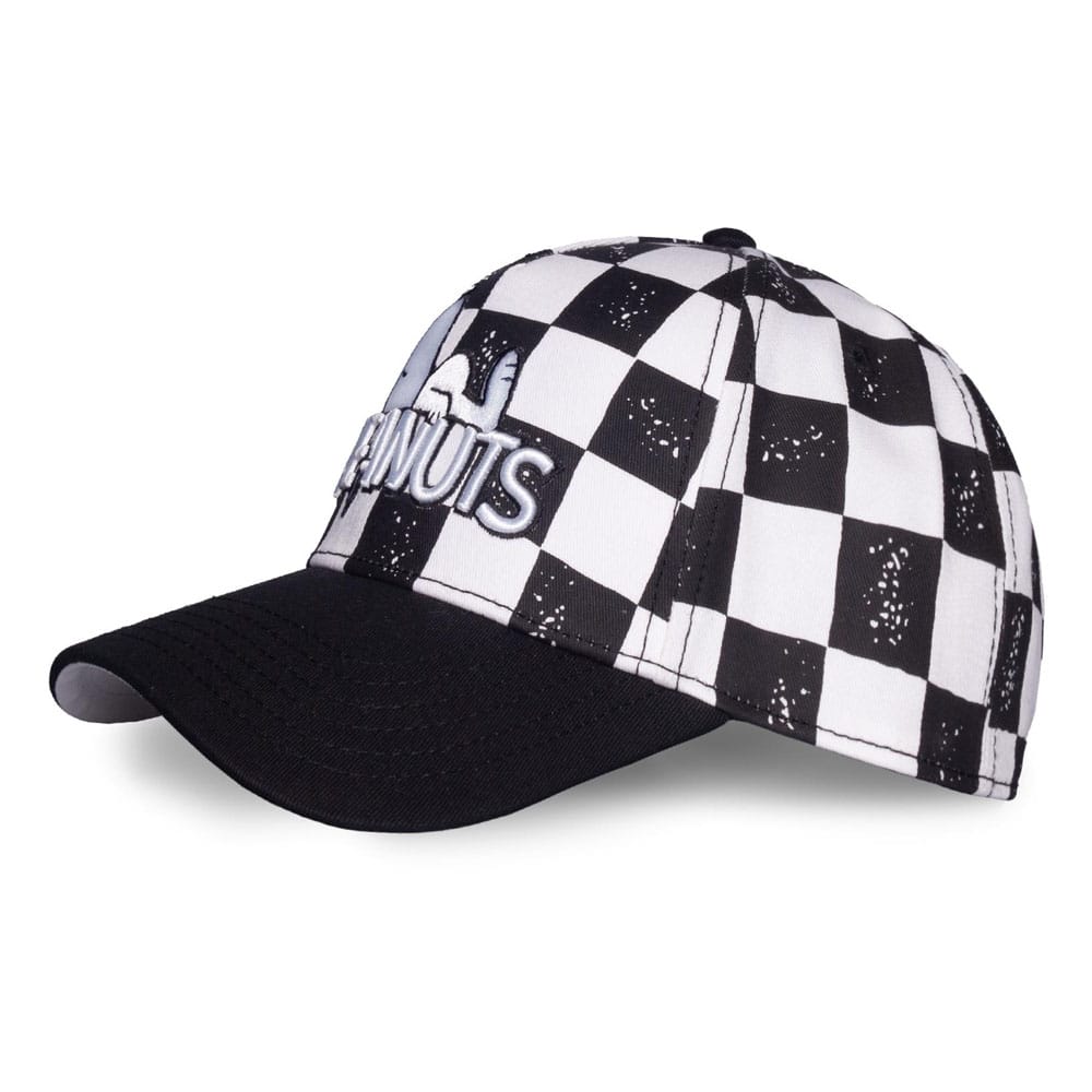 Peanuts Baseball Cap Checkerboard Logo