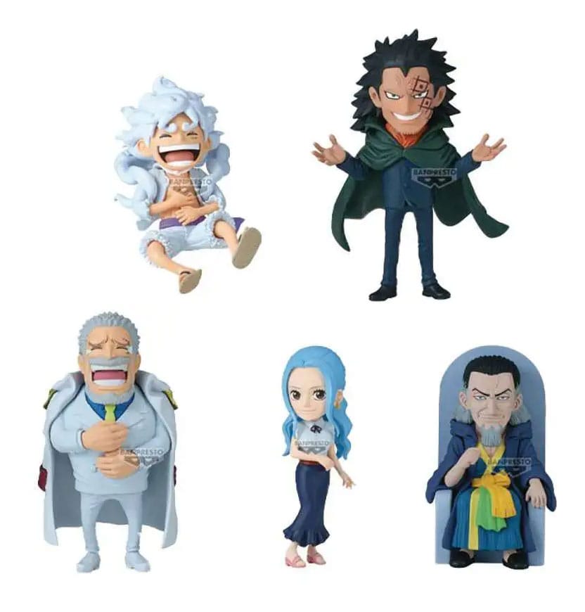 One Piece WCF Mini Figures 7 cm Parent-Child Bloodline 1 Display (12)