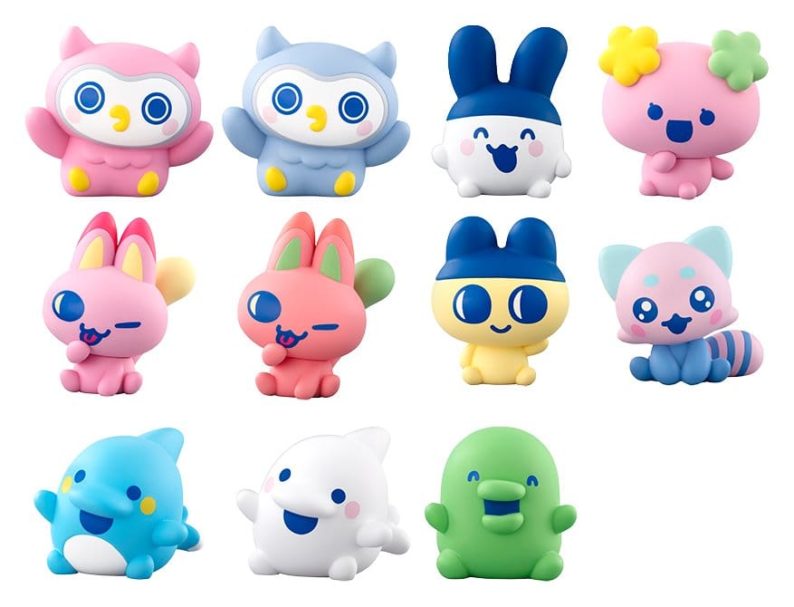 Tamagotchi Mini Figures Tamagotchi Friends 7 cm Display (12)