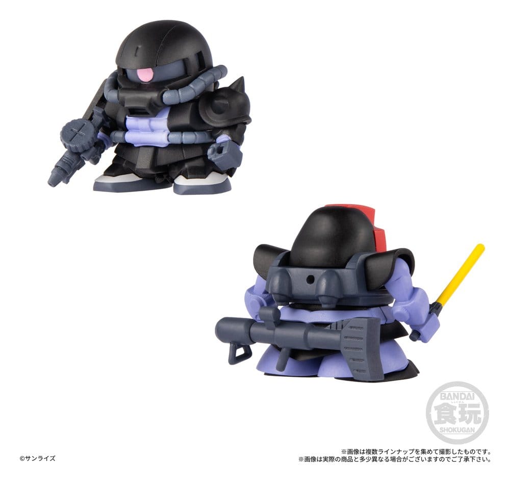 Gundam Shokugan Box Mini Model Kits Wave 4 Blind Box Display (12)