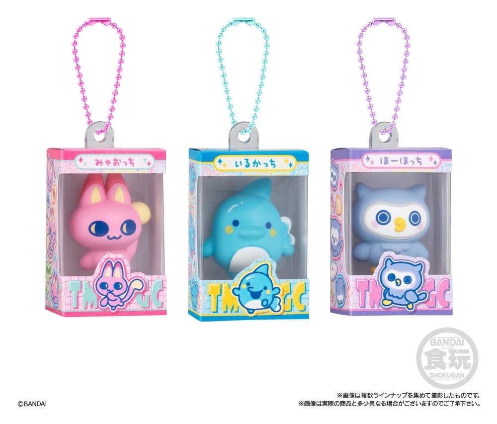 Tamagotchi Shokugan Box Mini Keychain Wave 5 Blind Box 4 cm Display (12)