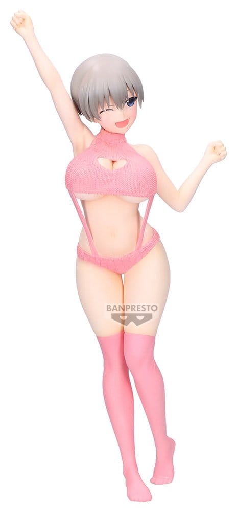 Uzaki-chan Wants to Hang Out! Eternal Romance PVC Figure Hana Uzaki (Sweater Swimsuit Ver.) 28 cm