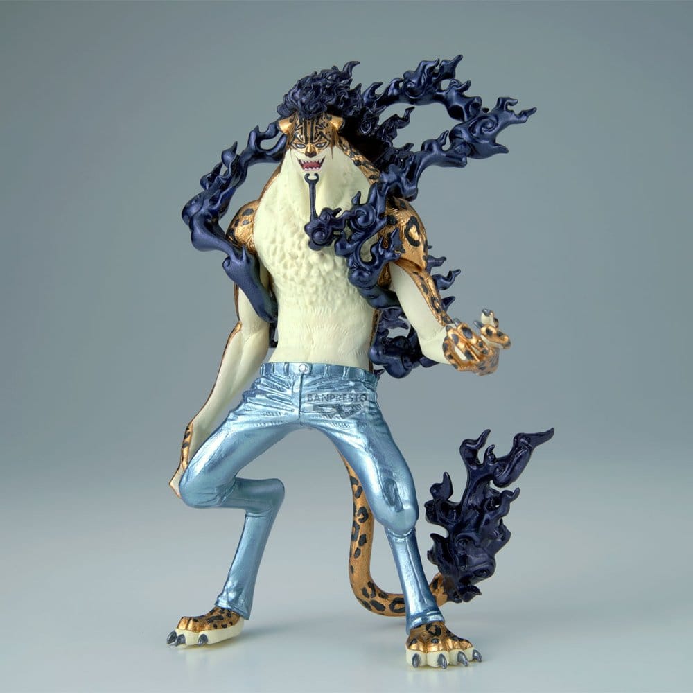 One Piece King of Artist PVC Figure Rob Lucci Awakening (Special Ver.) 20 cm