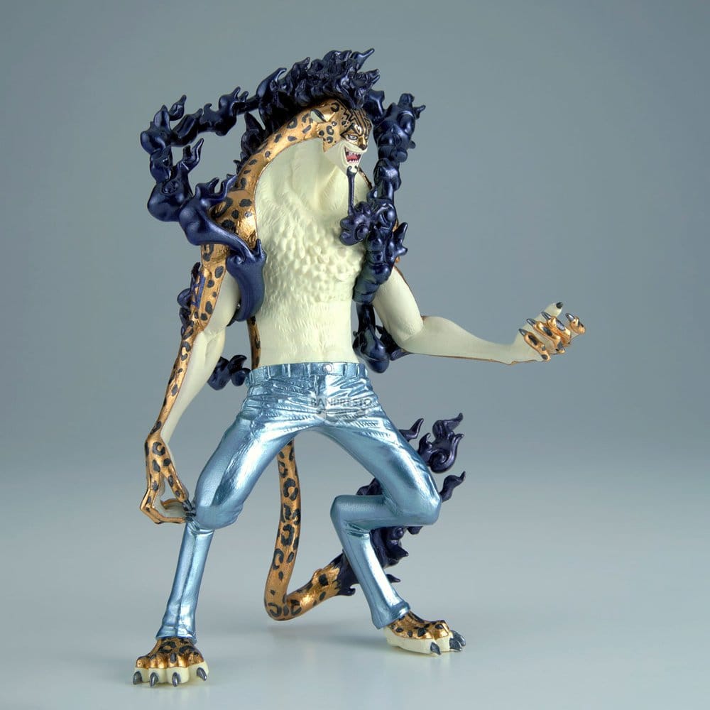 One Piece King of Artist PVC Figure Rob Lucci Awakening (Special Ver.) 20 cm