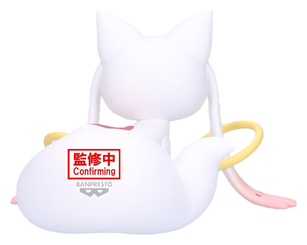 Puella Magi Madoka Magica Rising Fluffy Puffy Big PVC Figure Kyubey 13 cm