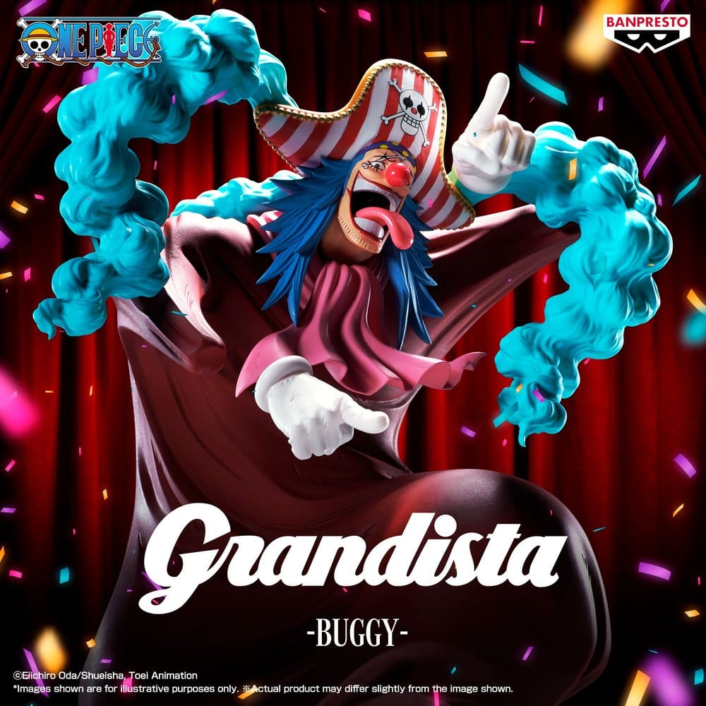 One Piece Grandista PVC Figure Buggy 25 cm