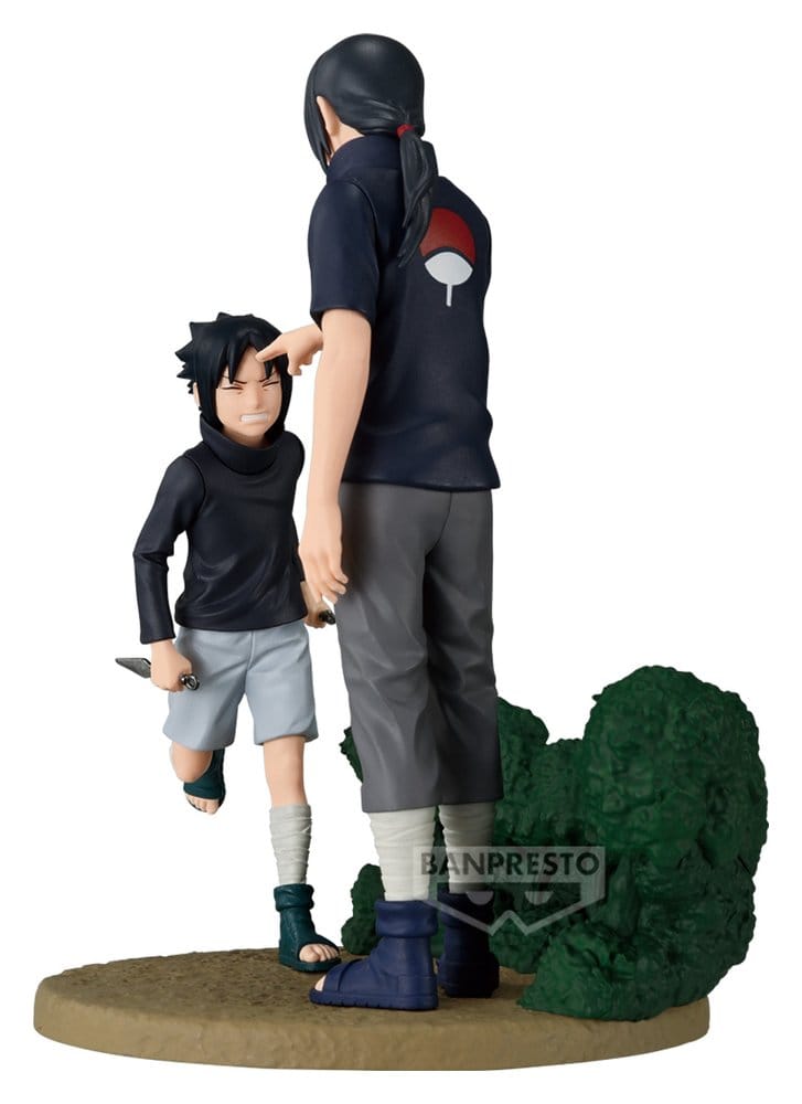 Naruto Shippuden Memorable Saga PVC Figure Sasuke Uchiha & Itachi Uchiha 14 cm