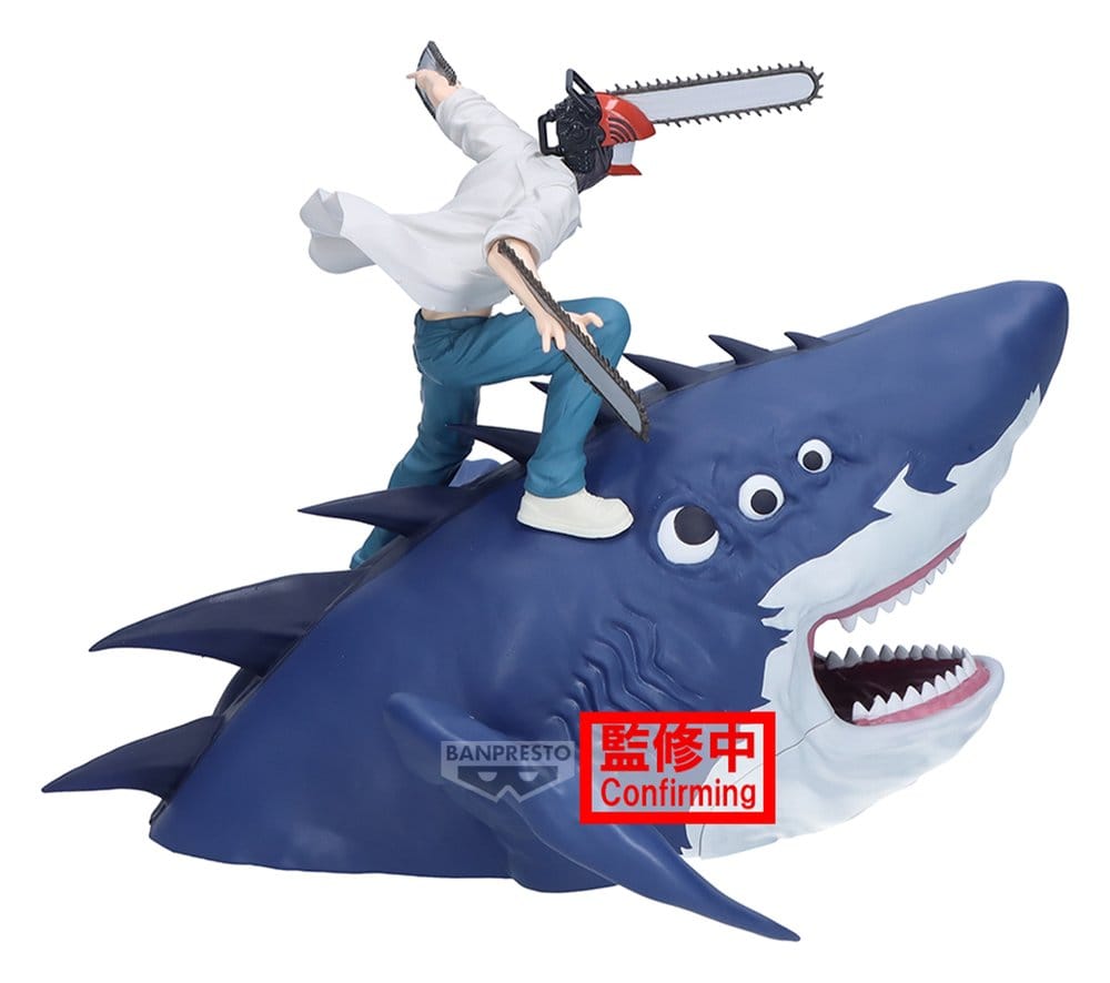 Chainsaw Man The Movie: Reze Arc Figure Life PVC Figure Chainsaw Man & Beam 13 cm
