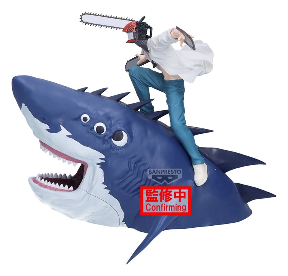 Chainsaw Man The Movie: Reze Arc Figure Life PVC Figure Chainsaw Man & Beam 13 cm