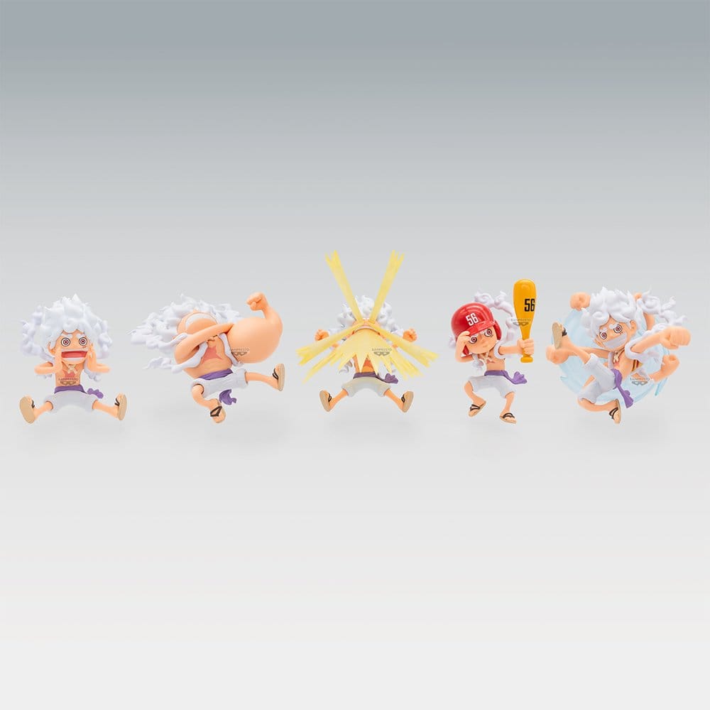 One Piece World Collectable Figure Mini Figures Monkey D. Luffy Gear 5 Special 2 Assortment (12)