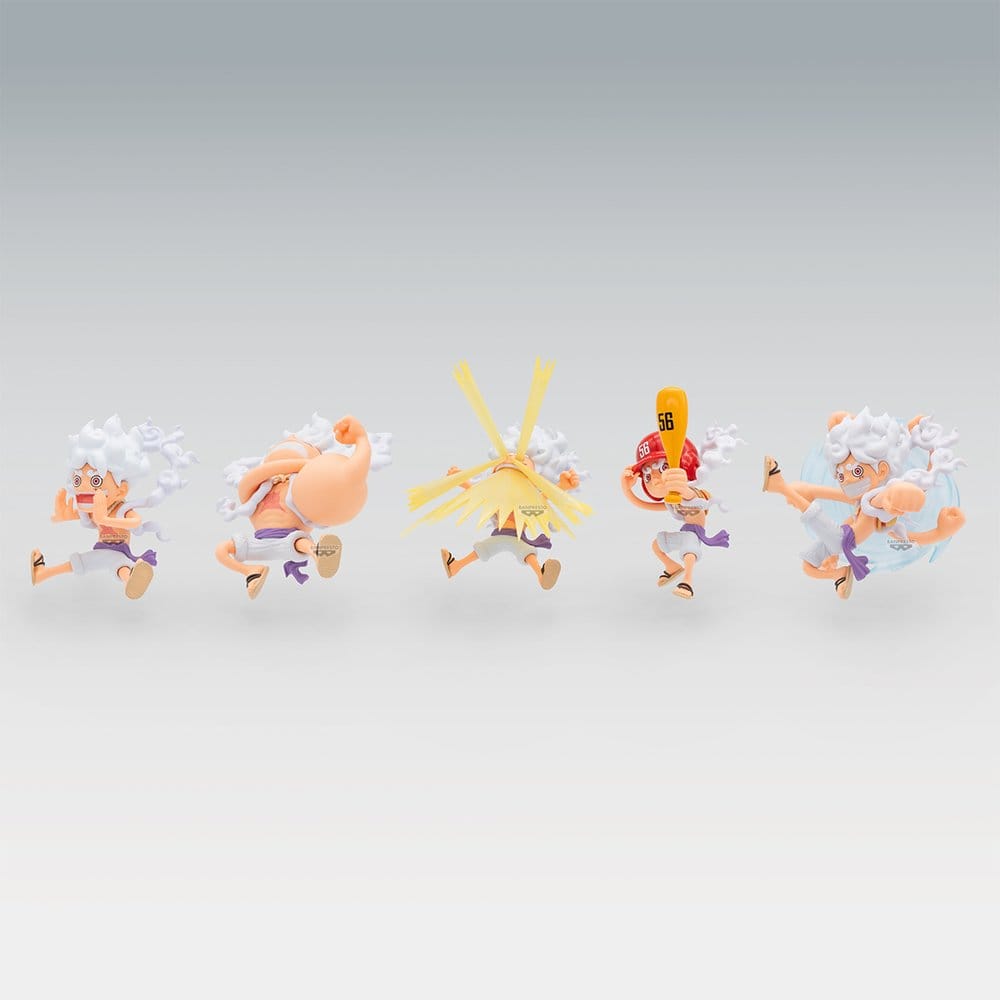 One Piece World Collectable Figure Mini Figures Monkey D. Luffy Gear 5 Special 2 Assortment (12)