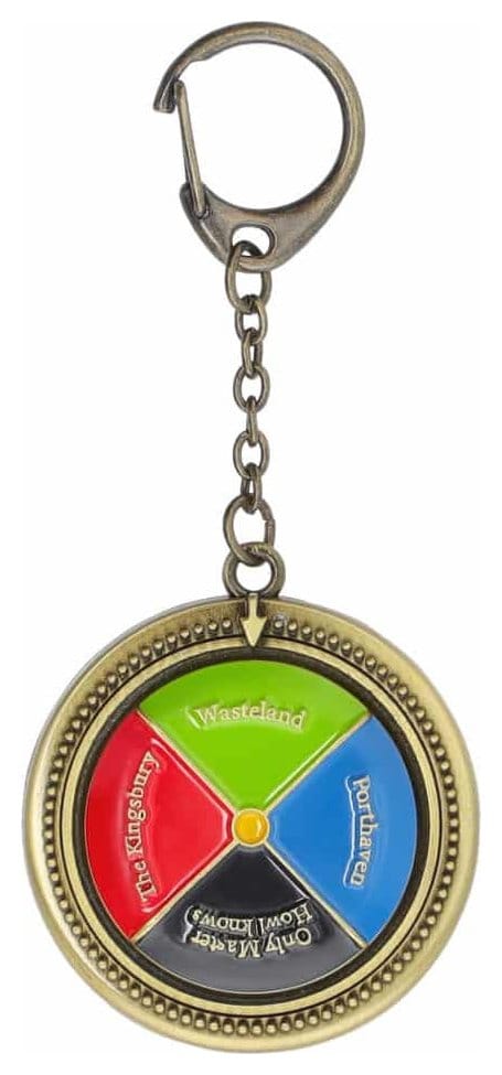 Howl's Moving Castle Metal Keychain Magic colour disc
