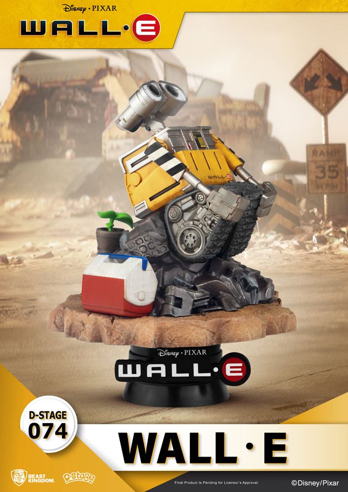 Wall-E D-Stage PVC Diorama Wall-E 14 cm