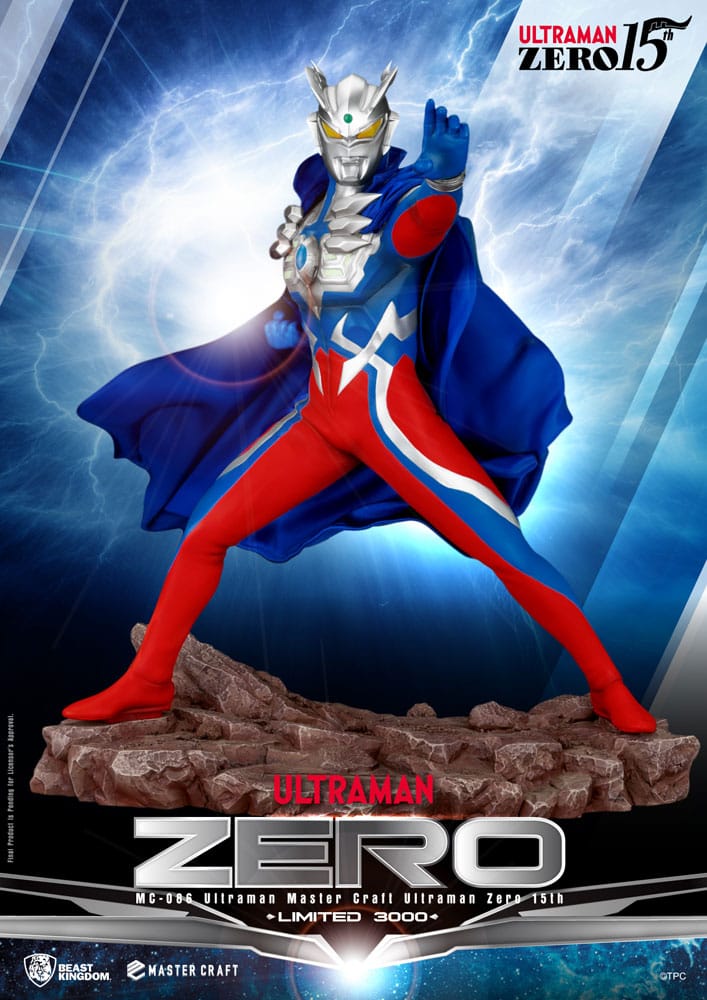 Ultraman Master Craft Statue Ultraman Zero 15th 41 cm