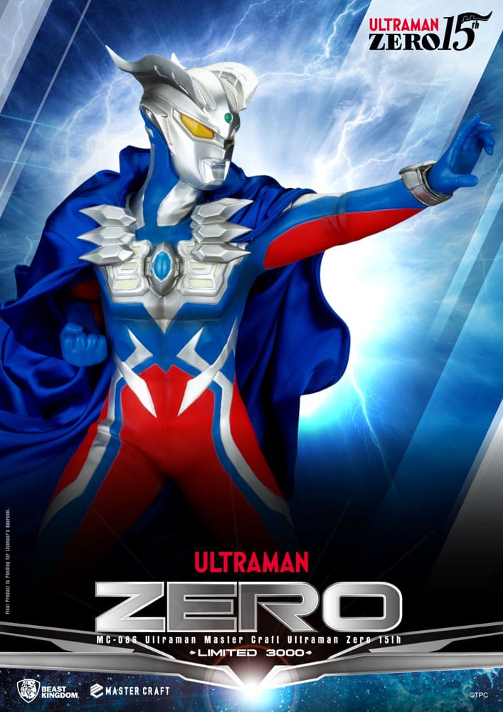 Ultraman Master Craft Statue Ultraman Zero 15th 41 cm