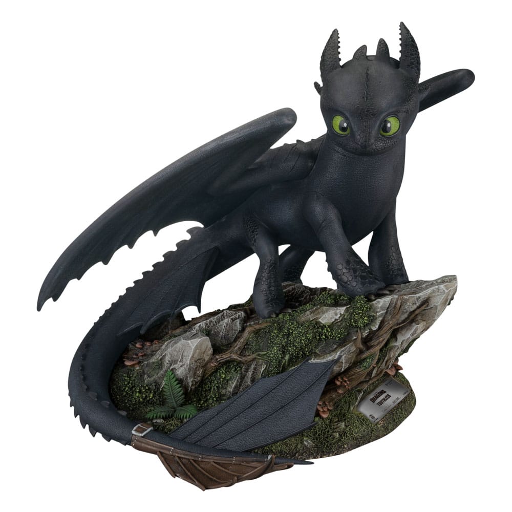 Dragons Master Craft Statue Standing Toothless 31 cm
