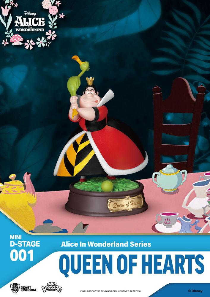 Alice in Wonderland Mini Diorama Stage Statues 6-pack 10 cm