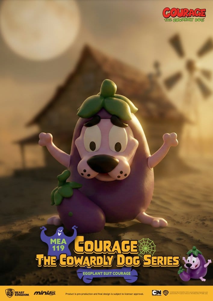 Courage the Cowardly Dog Mini Egg Attack Blind Box Figures Assortment 8 cm (6)