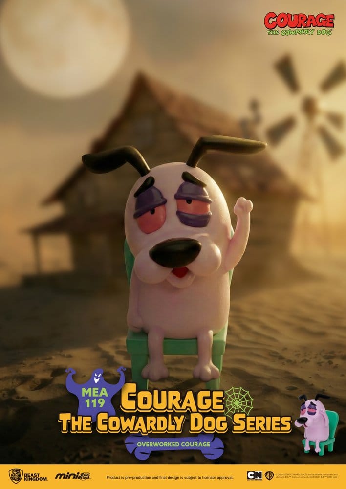 Courage the Cowardly Dog Mini Egg Attack Blind Box Figures Assortment 8 cm (6)