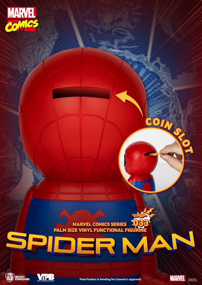 Classic Marvel Comics Piggy Vinyl Bank Spider-Man 12 cm