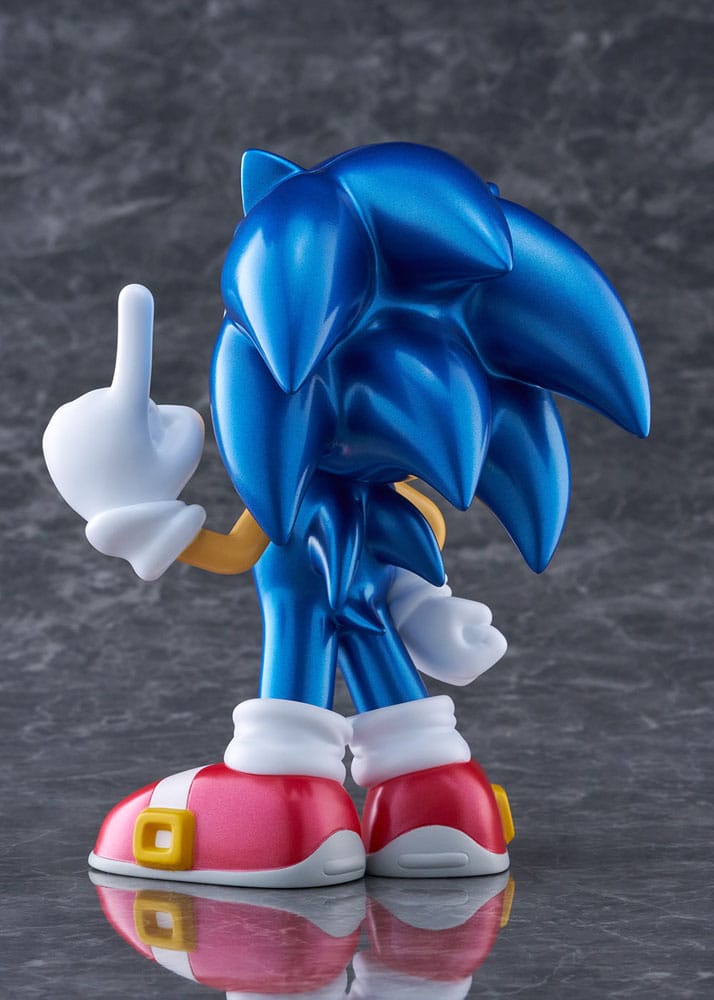 Sonic The Hedgehog Sofbi Vinyl Figure Sonic Metallic Ver. 15 cm